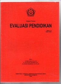 Image of Evaluasi Pendidikan : Materi Pokok (Modul 1-6)